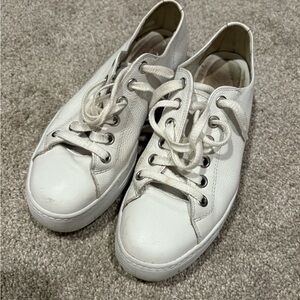 PAUL GREEN White Casual Sneakers